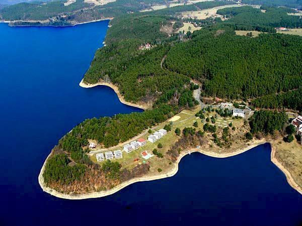 Apartmány Orlík - Loužek Milesov Exteriér fotografie