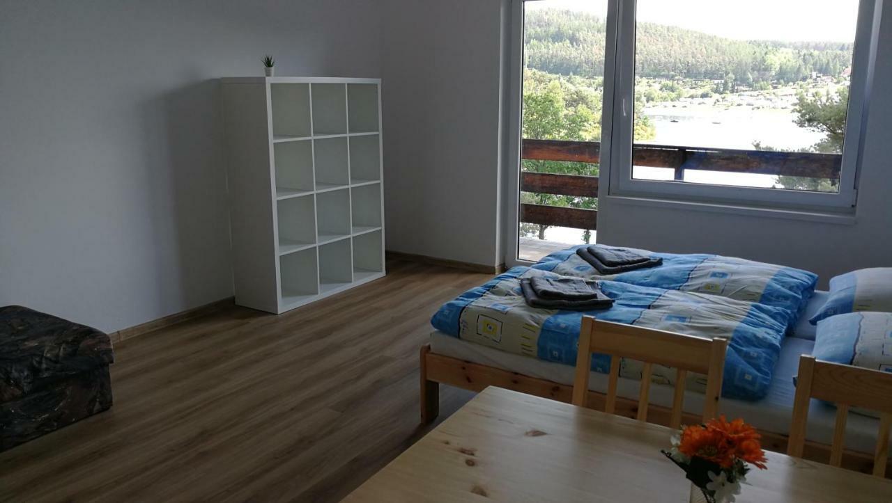 Apartmány Orlík - Loužek Milesov Exteriér fotografie